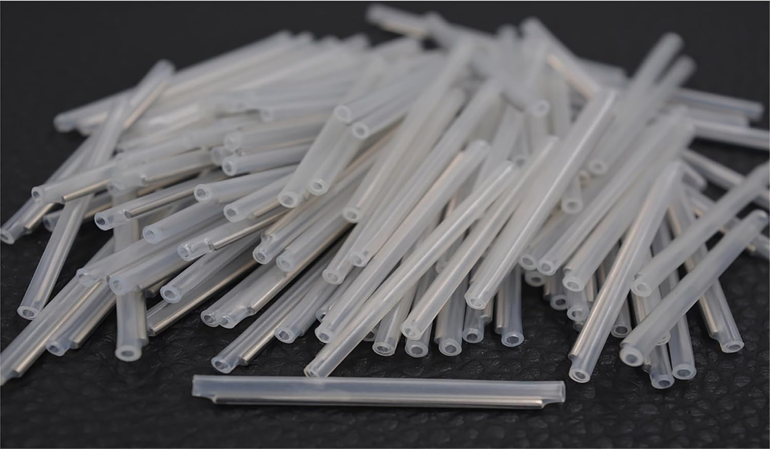 1000Pcs Clear Fiber Optic Fusion Splice Protection Sleeves with Storage Box