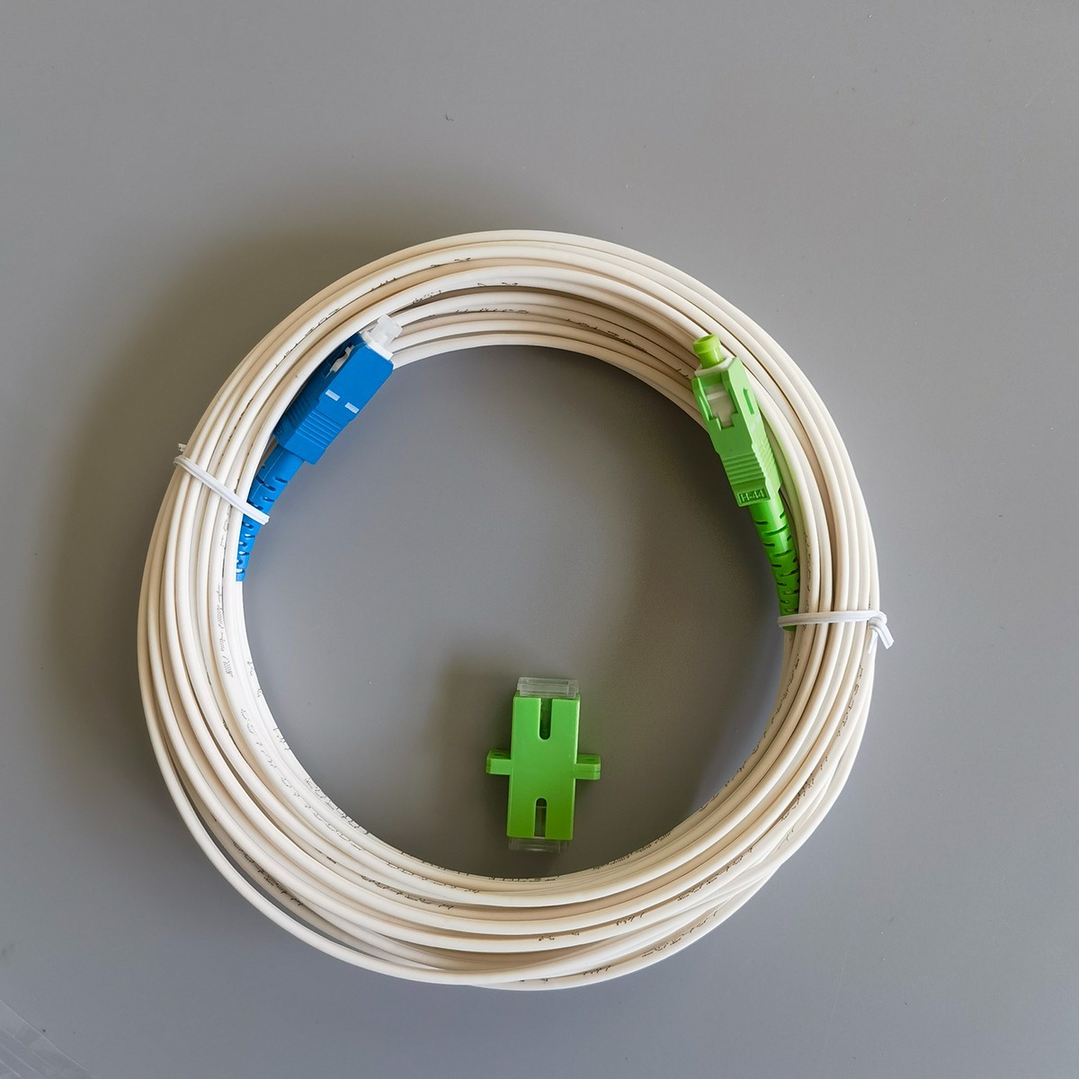 5M-60M Fiber Optic Indoor Drop Cable SC/APC-SC/UPC Simplex Core FTTH