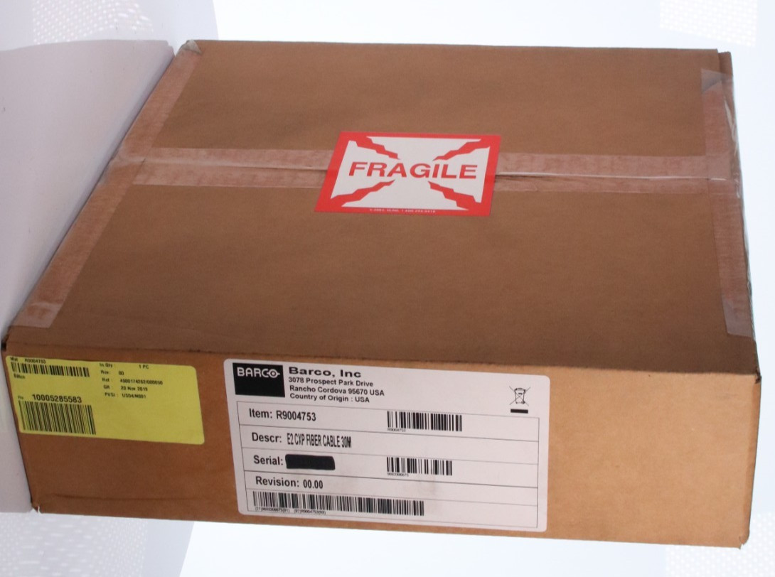 Barco E2 CXP Fiber Cable 30M R9004753