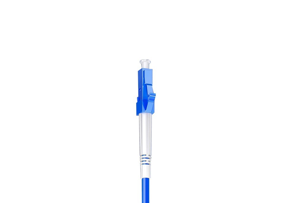 Armored Fiber Optic Cable LC to LC Simplex Single Mode with Fiber Reel