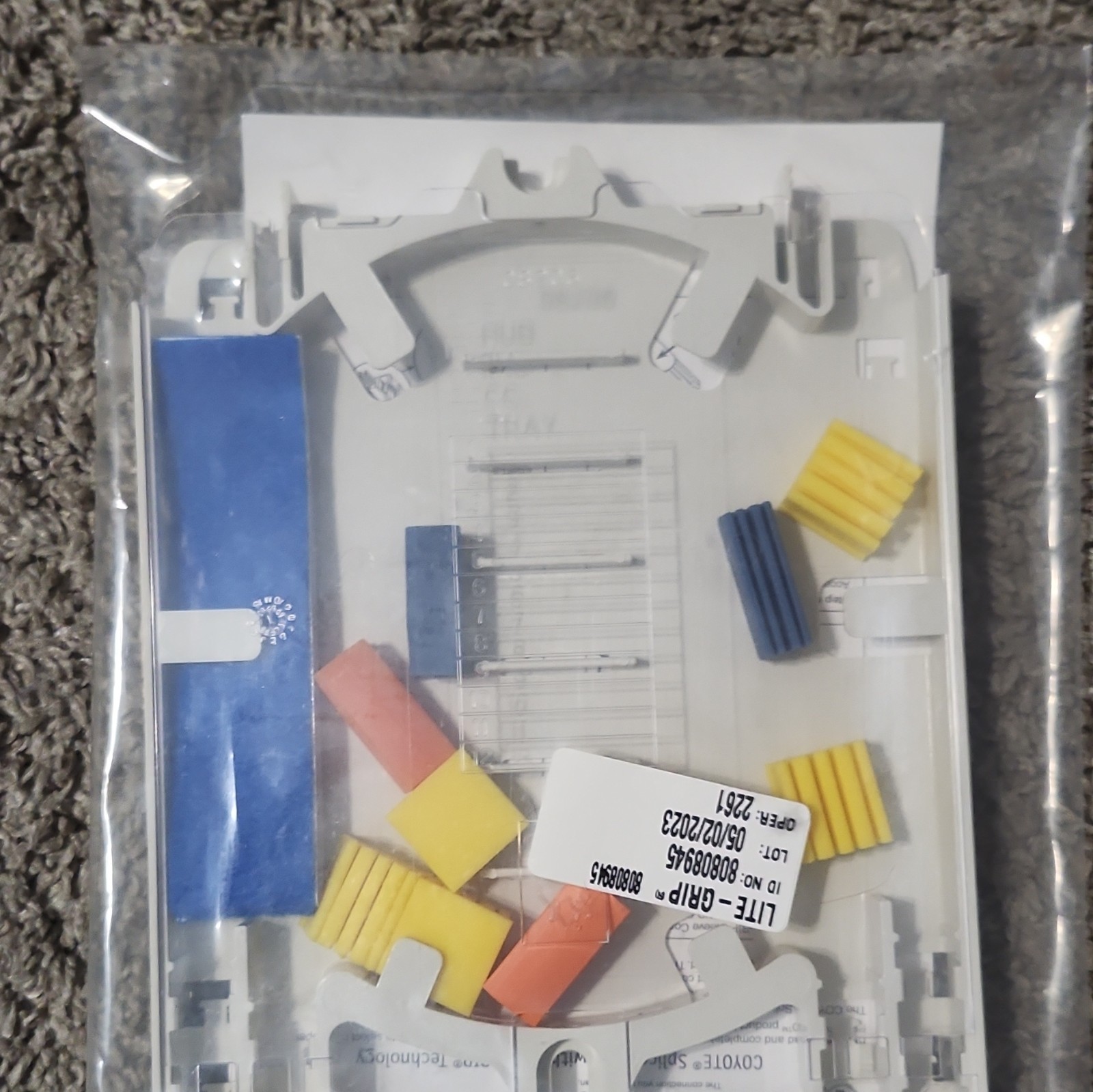 Coyote Fiber Optic Splice Closure Dome Part # 07655. Fiber Optic Cable Capsule.