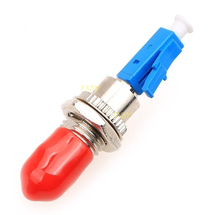 LC/UPC Male to ST/UPC Female SM MM Hybrid Fiber Optical Adapter Optic Converter