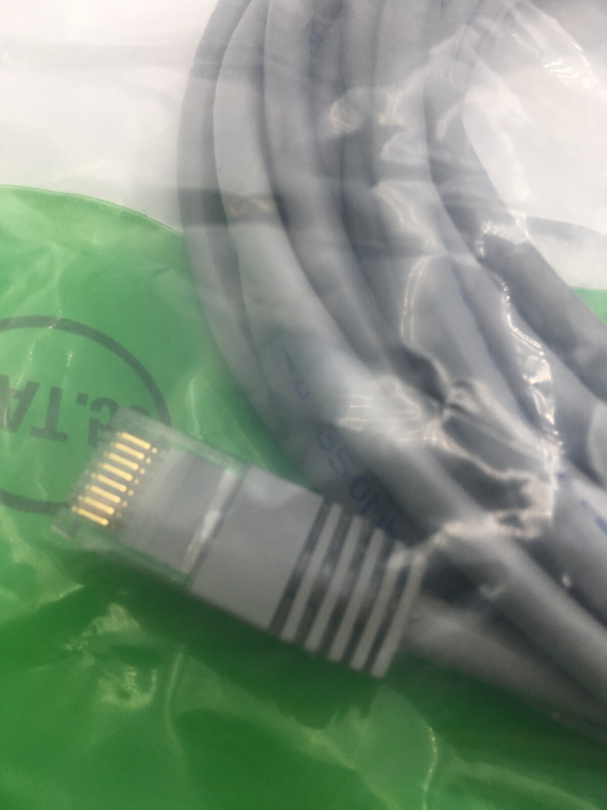 Patch Cord Lot of 9, CAT 5E Grey, 20′ Booted Snagless UL624M820GY-3F New