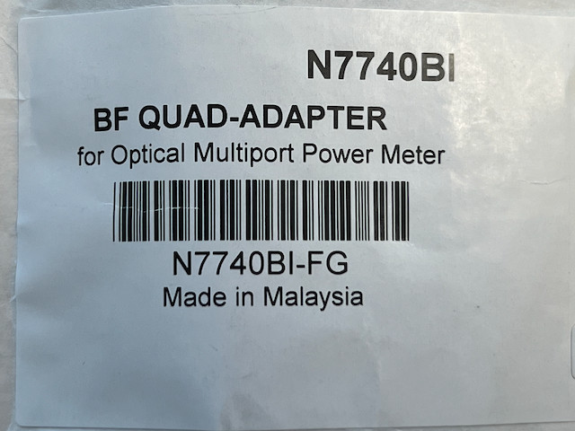 Keysight N7740BI Bare Fiber Connector Adapter for Optical Multiport Power Meter
