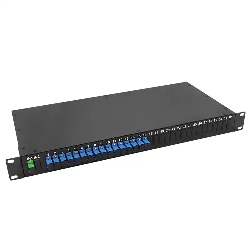 FTTH 2/4/8/16/32 Port SC FC LC APC UPC Splitter Fiber Rack Mount Terminal Box