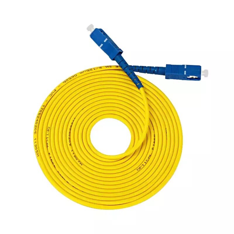 20 Meters SC/UPC-SC/UPC SM 3.0mm 9/125um Optical Fiber Jumper