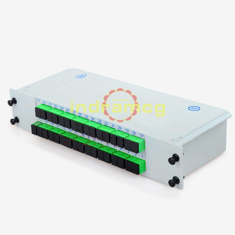 1×32 LGX Box Cassette Card Inserting SC/APC PLC splitter Module 1:32 Fiber Optic