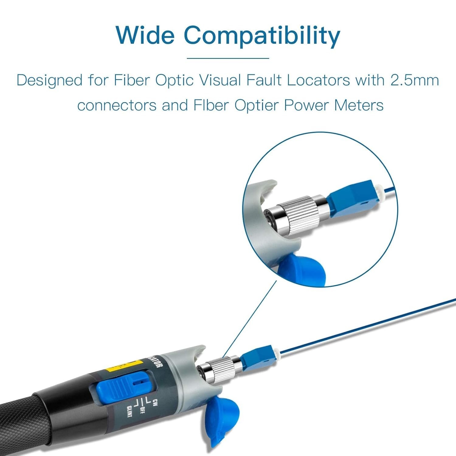 High Precision FC Male to LC Female Fiber Optic Adapters for Seamless Connection
