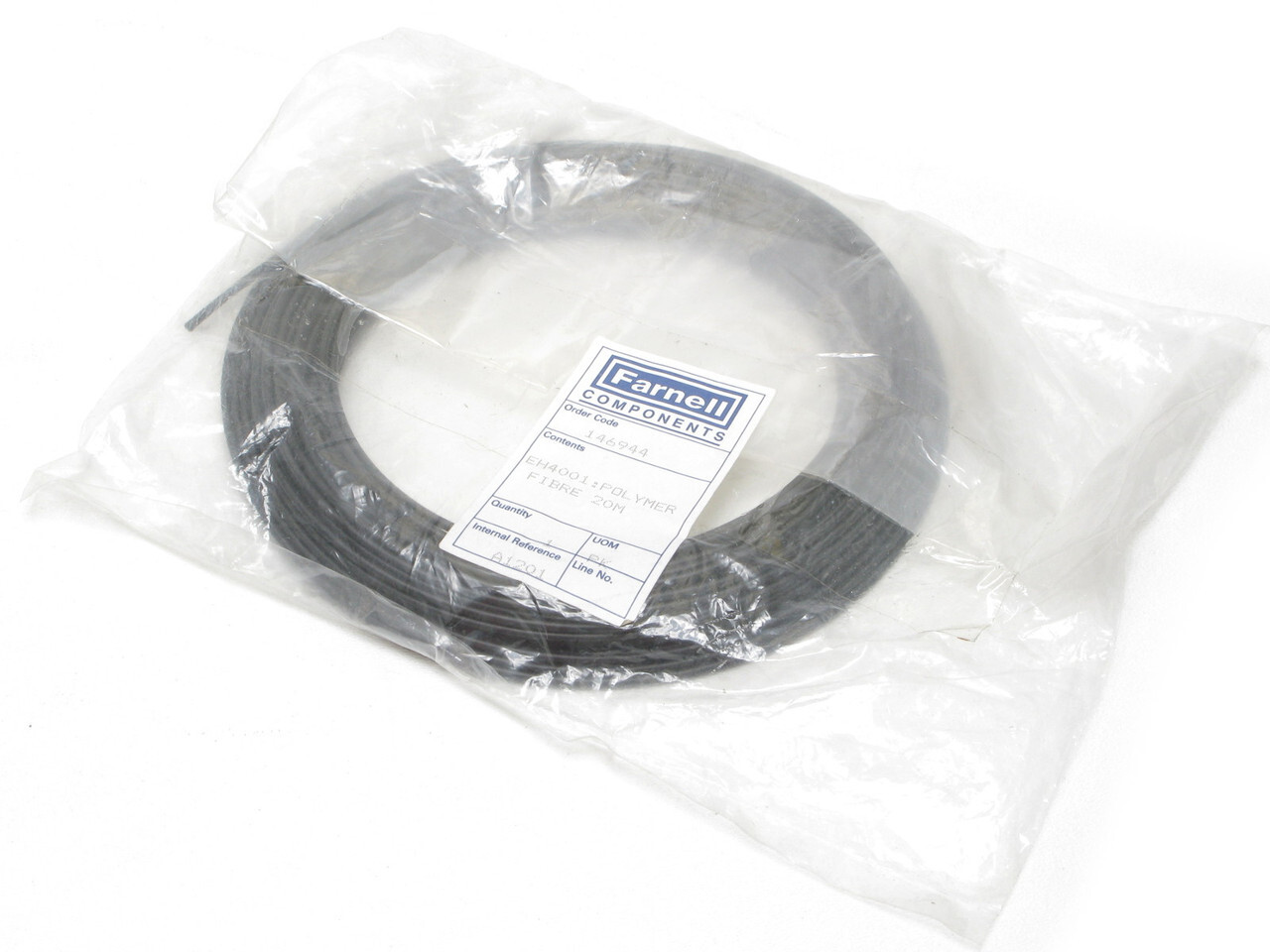 Farnell EH4001 Fiber Optic Cable, Polymer, Simplex, 20m