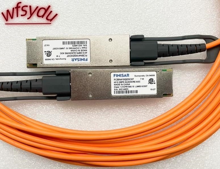 Finisar QSFP-40GB-AOC 7M High-Speed Fiber Cable