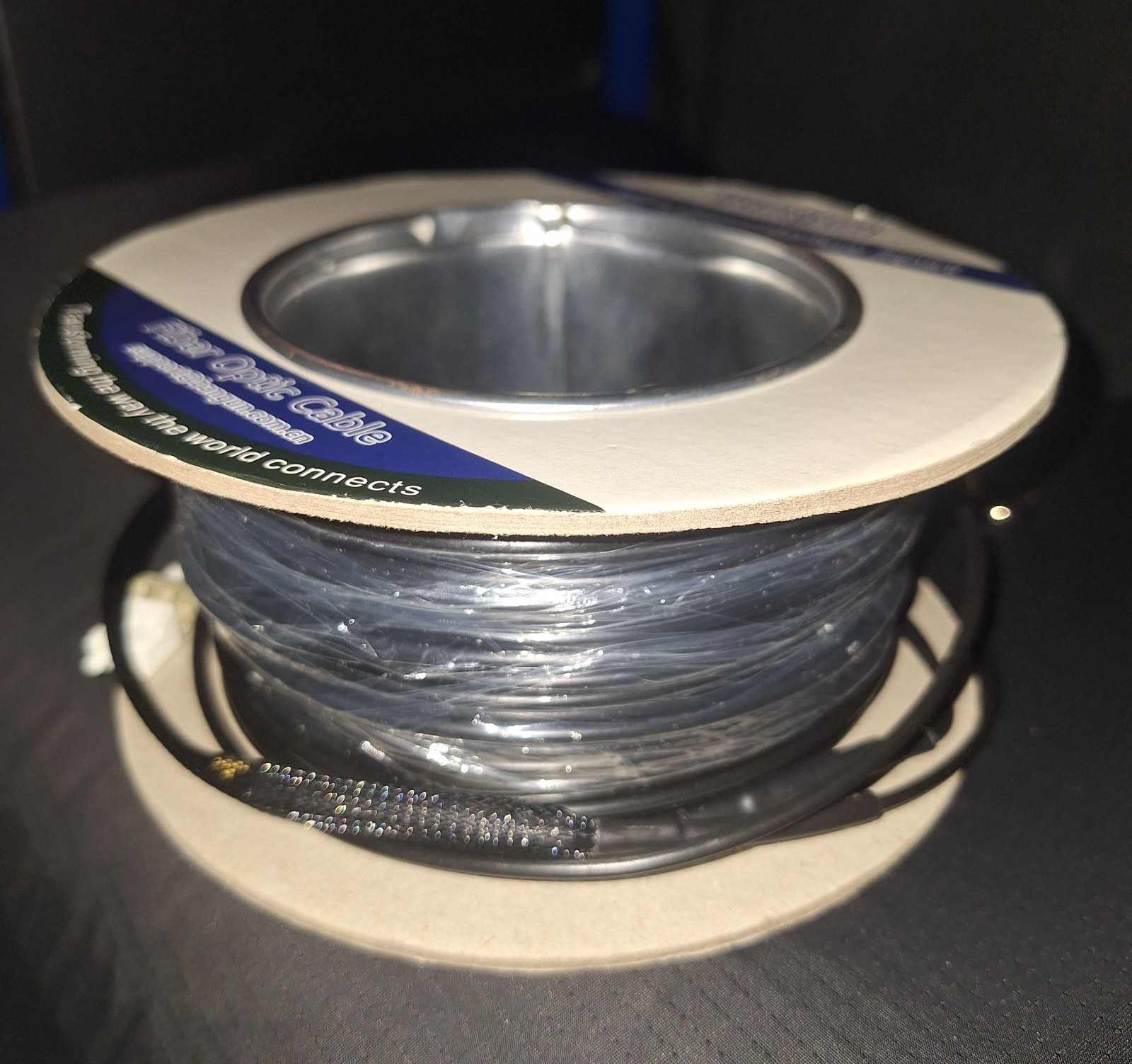 500ft (150 Meters) OM3 Fiber LC to LC Outdoor Armored Fiber Optic Cable, 10GB…