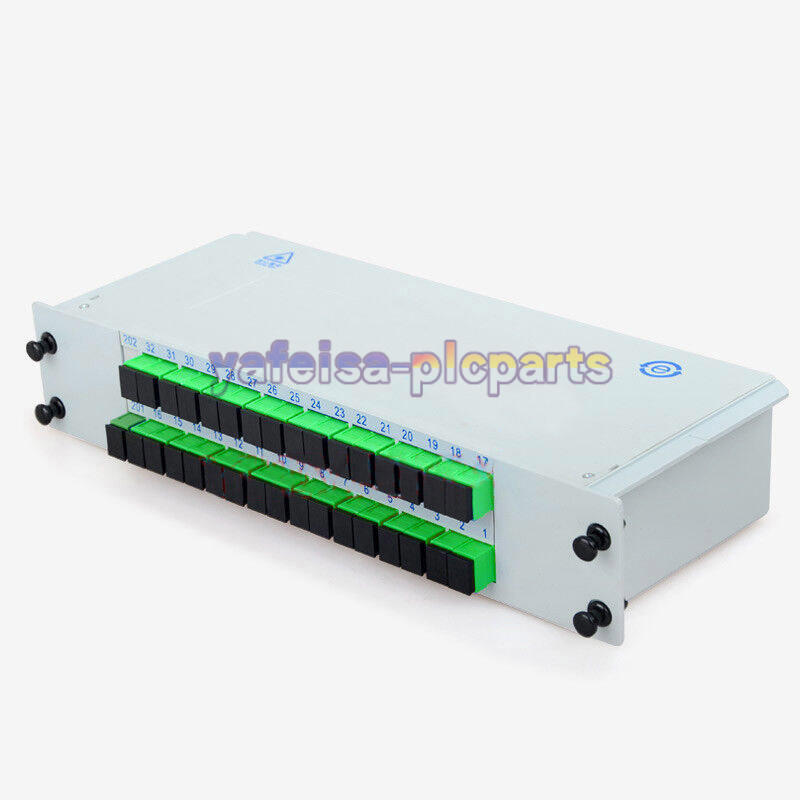 1×32 LGX Box Cassette Card Inserting SC/APC PLC splitter Module 1:32 Fiber Optic