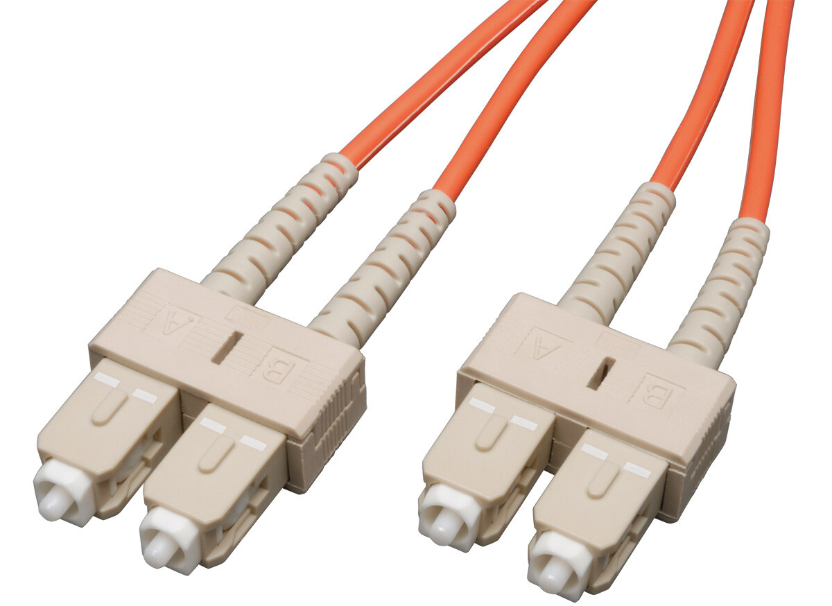 3m SC-SC Duplex 62.5/125 OM1 Multimode Fiber Patch Cable Orange Optic 10FT