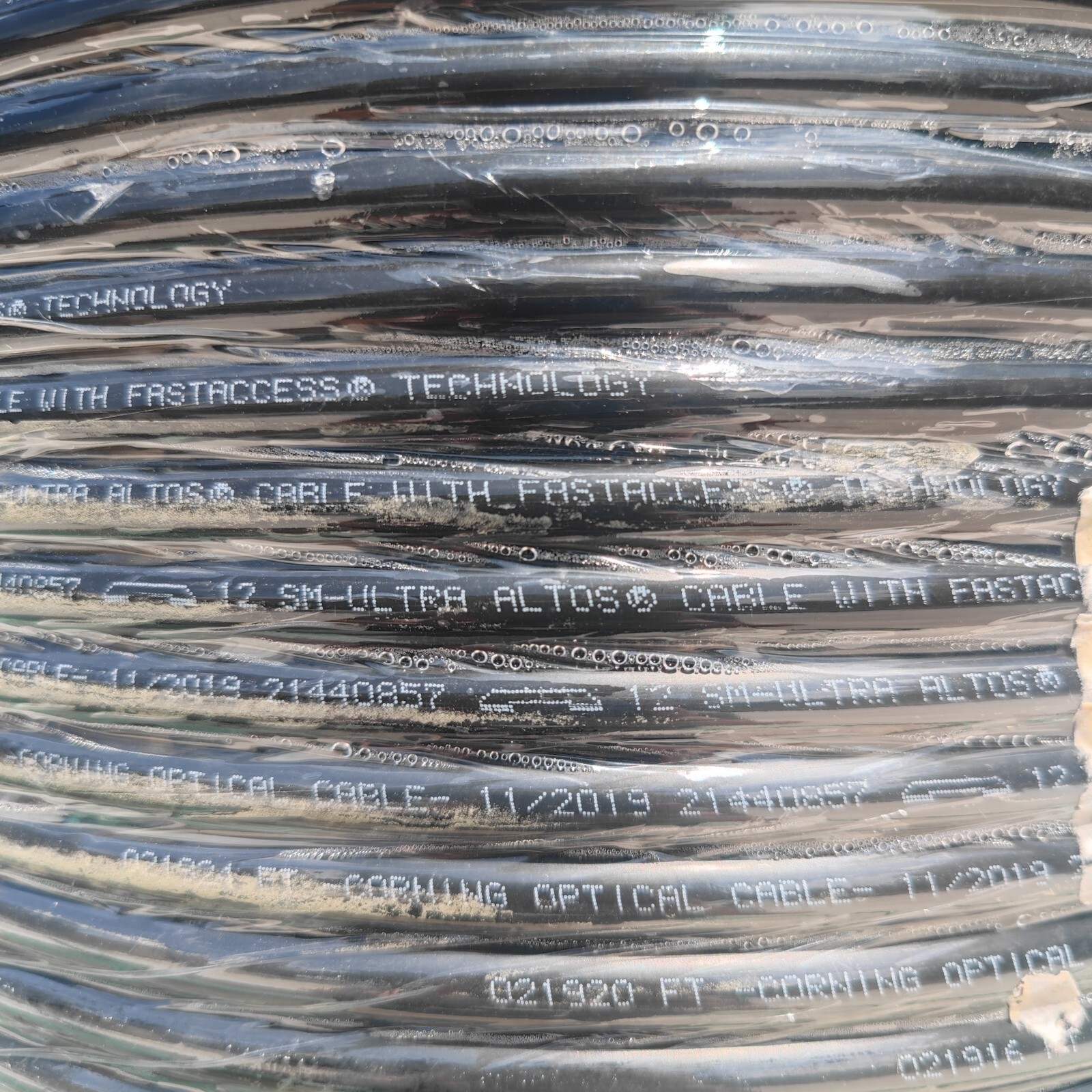 Single Mode Ultra Fiber Optical Cable Wire 1000ft