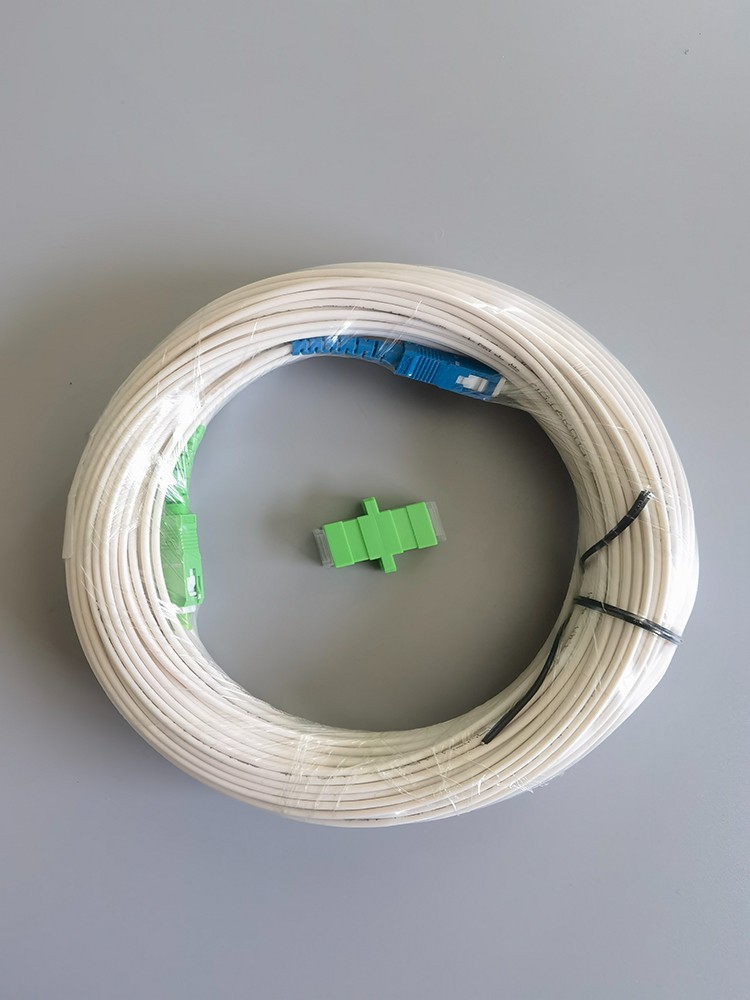 5M-60M Fiber Optic Indoor Drop Cable SC/APC-SC/UPC Simplex Core FTTH