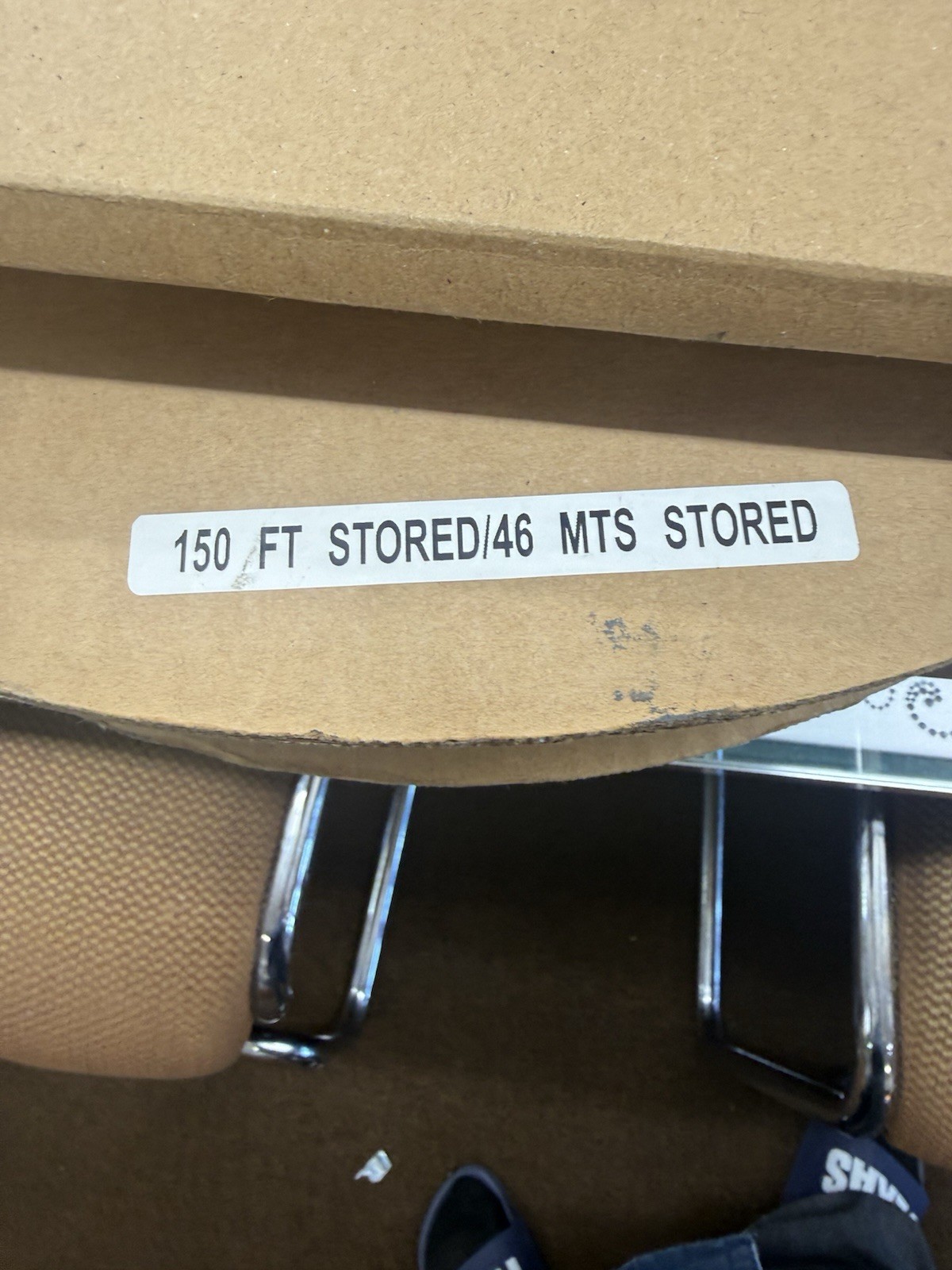CommScope Loaded Fiber Optic Cable Shelf Patch Panel 150 Ft Stored 46 Mts Stored