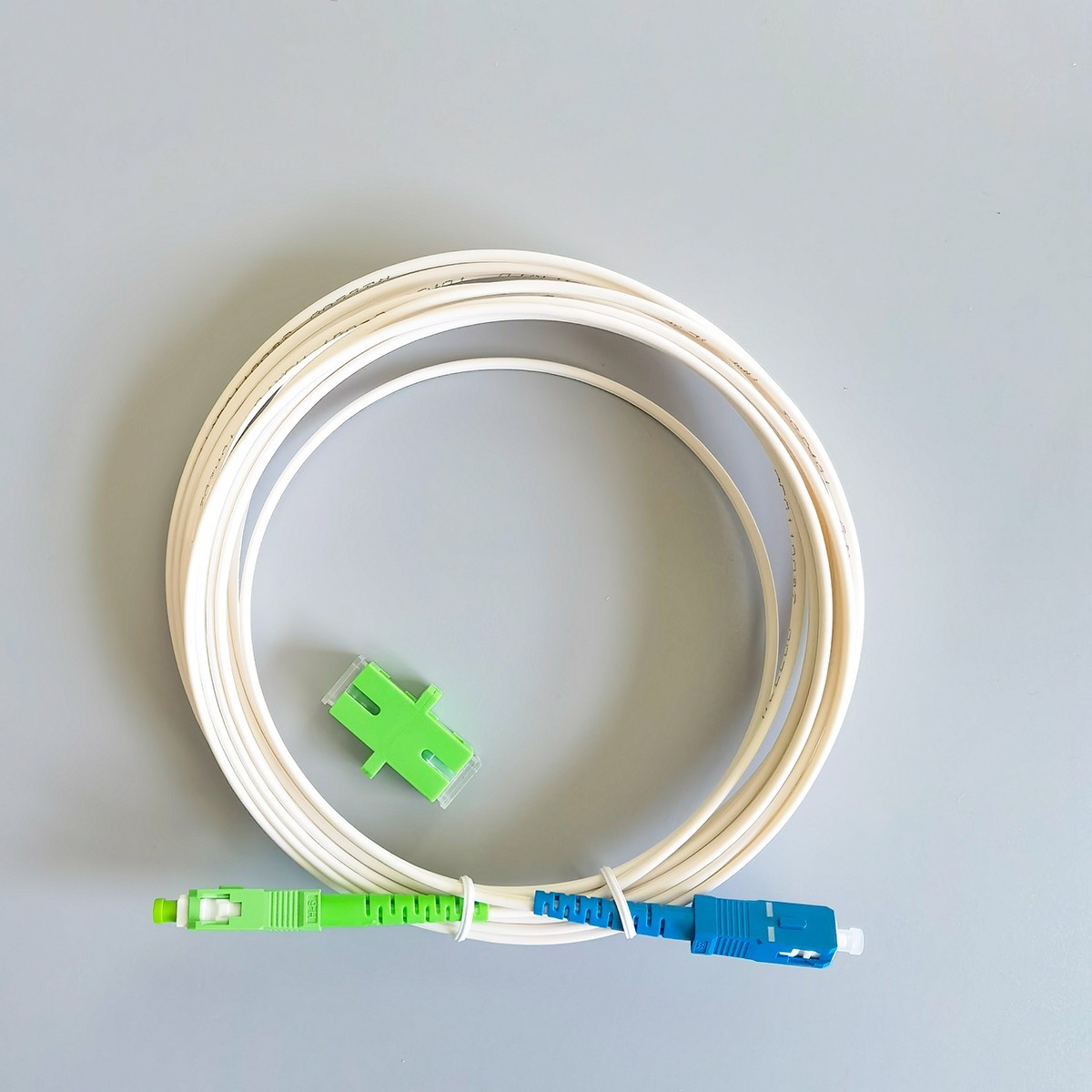 5M-60M Fiber Optic Indoor Drop Cable SC/APC-SC/UPC Simplex Core FTTH