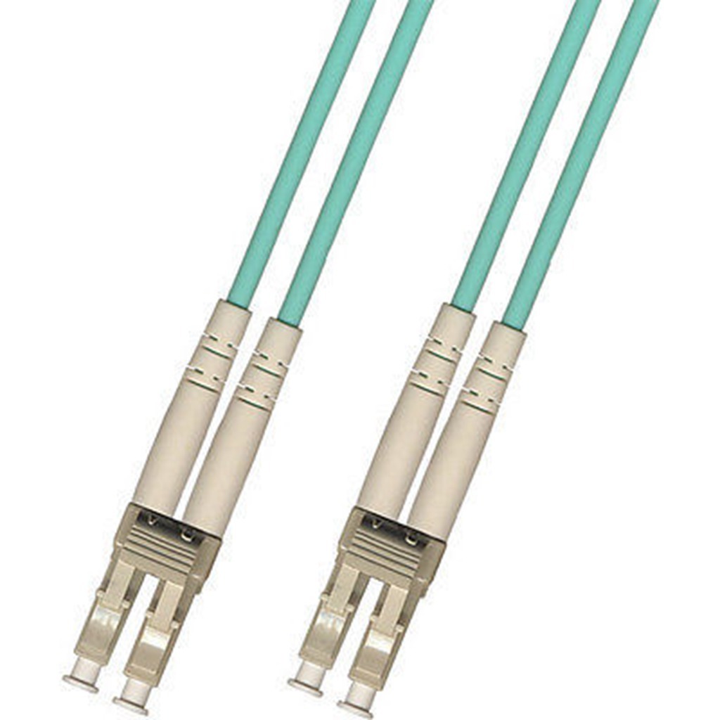 30M OUTDOOR ARMORED LC-LC 2 STRANDS OM3 50/125 MULTIMODE FIBER CABLE