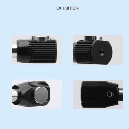 7pcs Bare Fiber Optic Adapter Connector FC SC ST LC Round OTDR Test convertor