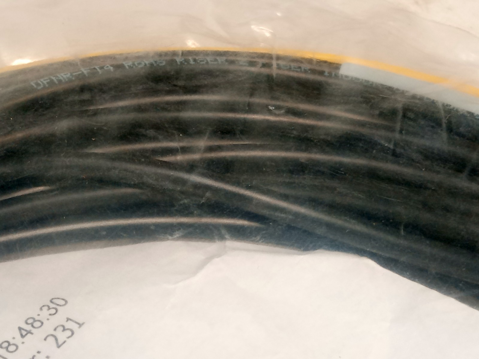 NWS FJ-LCULCU-T2SM-15M LC-LC single-mode duplex fiber patch cable, 15m, black