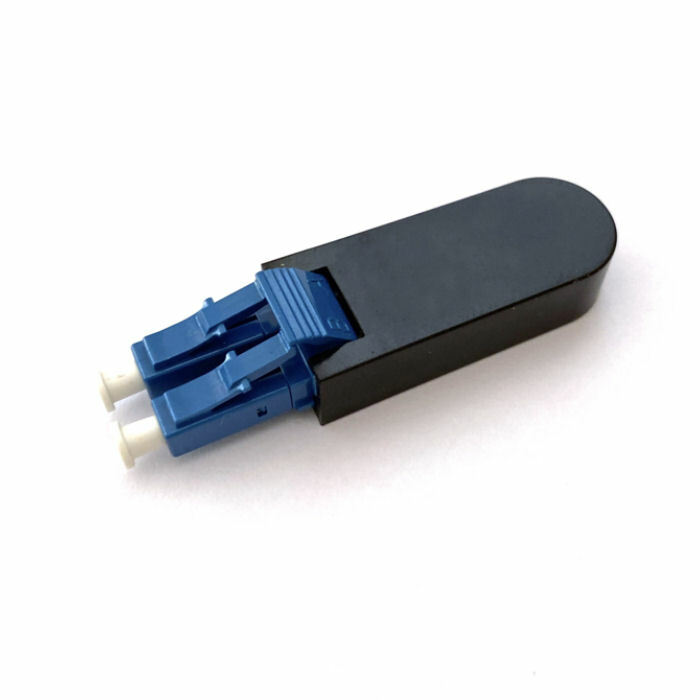 LC Single Mode Fiber Optic Optical Loopback Tester Adapter