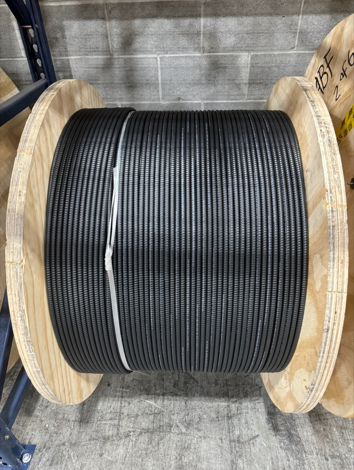 12 Strand Indoor/Outdoor OM4 Corning Glass AIA Armored Fiber Plenum – 500 ft