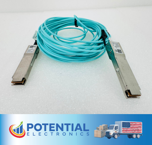 USED MFS1S00-H010E Mellanox® MFS1S00 QSFP56 Fiber Optic Ntwrk Cable IB HDR 10m🚚