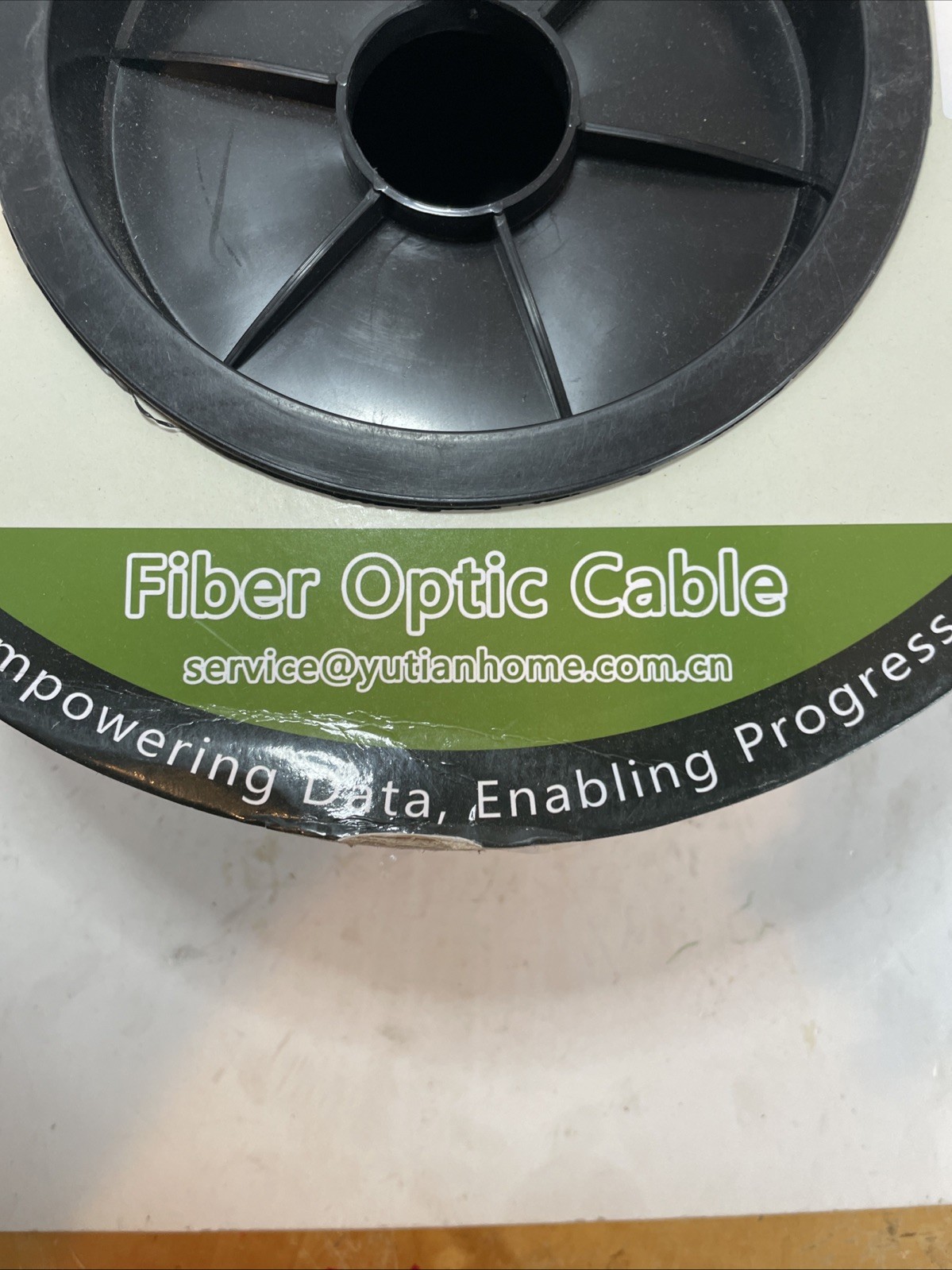 150m LC-LC Single Mode 4-Core Fiber Optic Cable TPU 5.0mm Patch Cord SM Burial