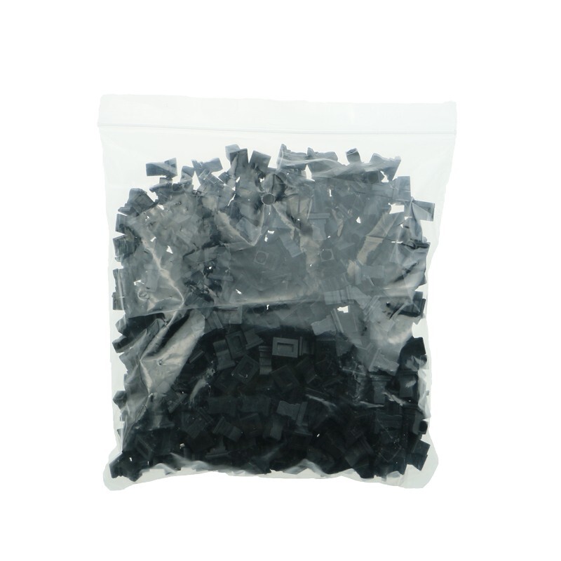1000pcs SC/FC fiber Coupler Adapter Dust Cap Round headed flange Anti Dust plug