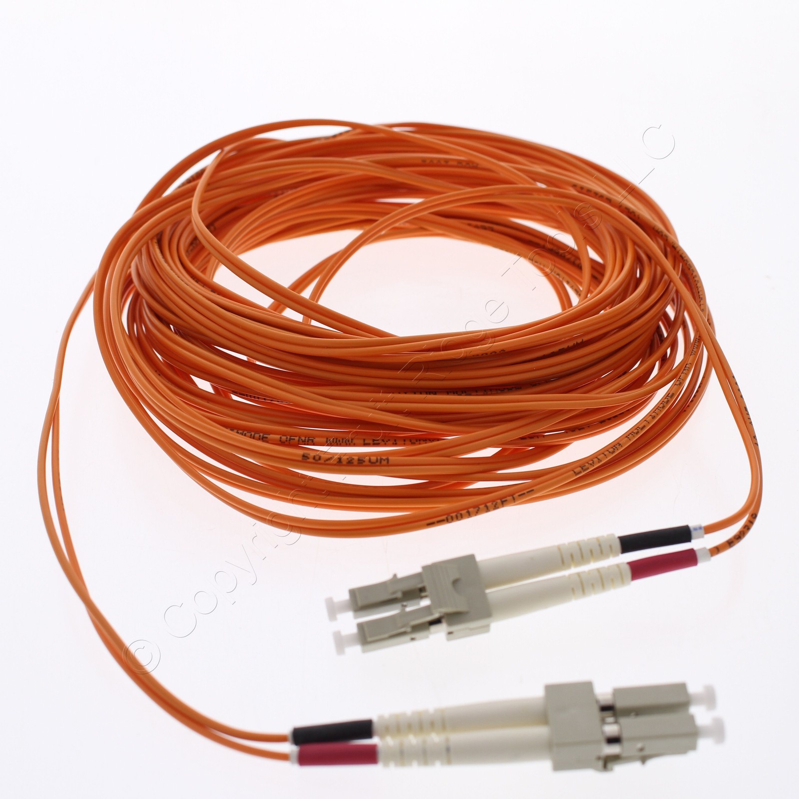10M Leviton Uplink Fiber Optic Patch Cable Cord LC LC 50mic