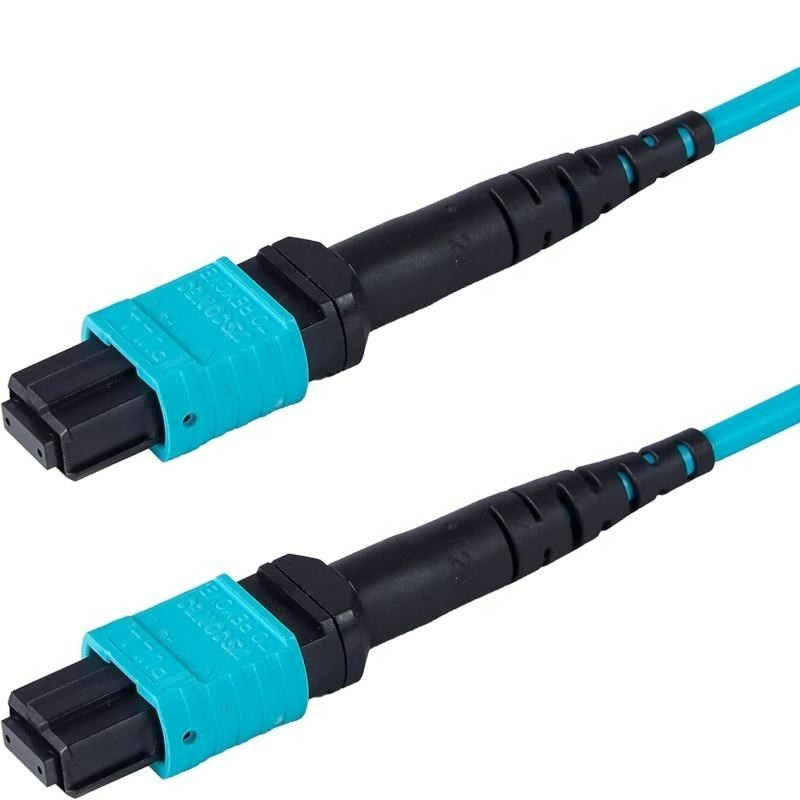 12 cores Fiber Optic Patch Cord Mpo Multomode OM3 Trunk Cable Fiber Optic Jumper