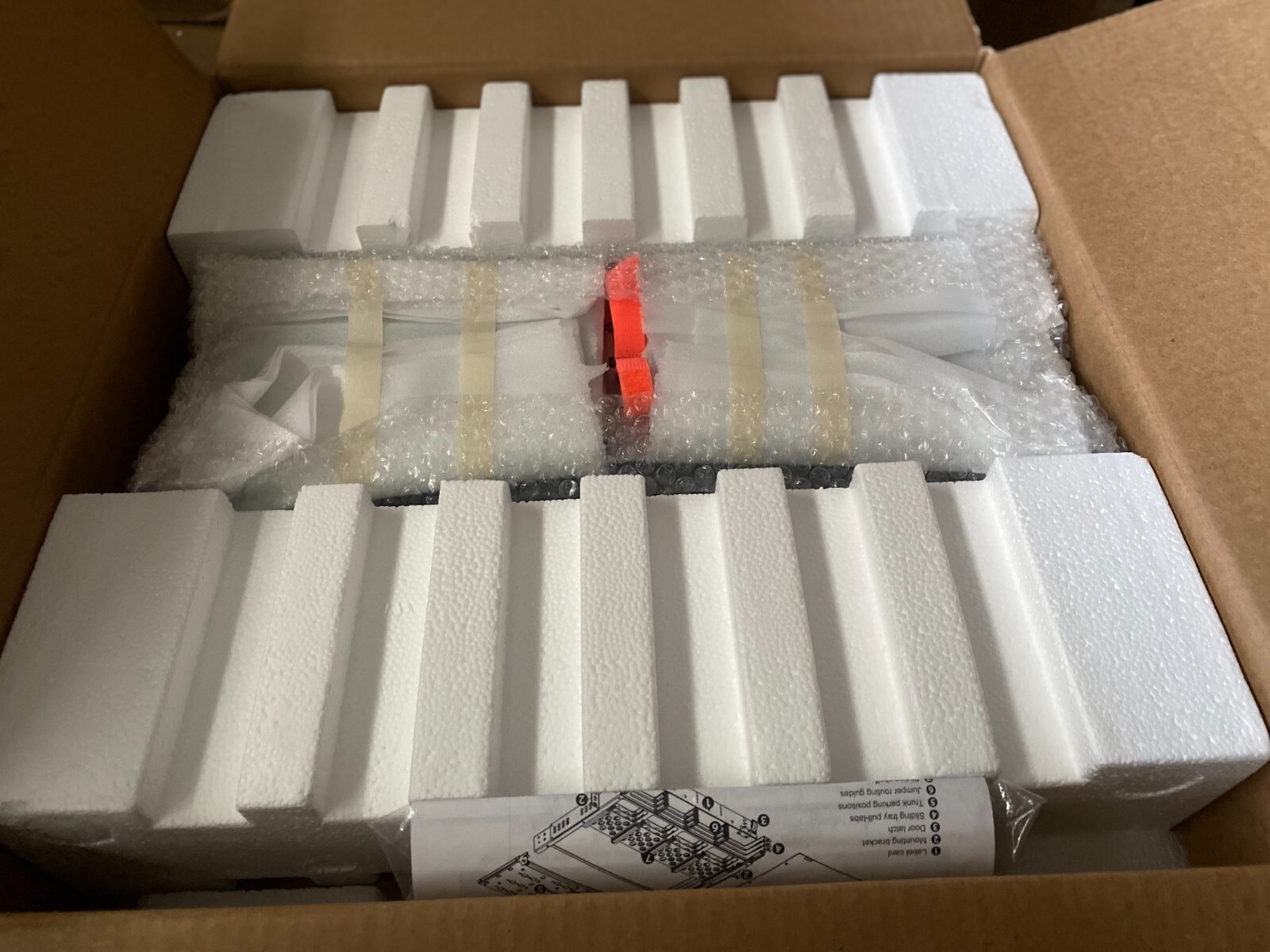 Corning cable systems ED1-E4M12AF-0R0000 Fiber Management Unit