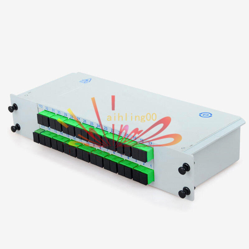 1×32 LGX Box Cassette Card Inserting SC/APC PLC splitter Module 1:32 Fiber Optic