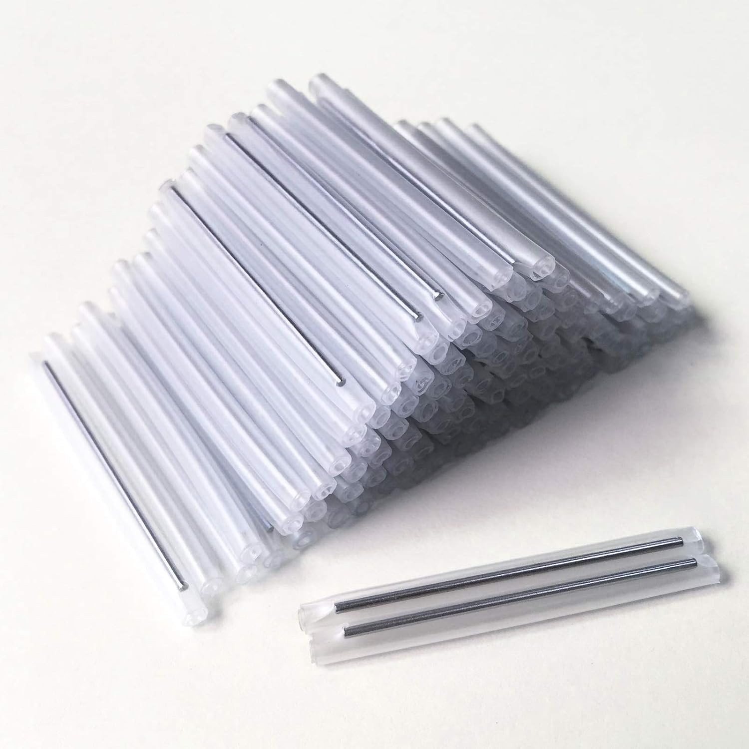 40Mm Clear PE Heat Shrinkable Tube Fiber Optical Cable 2.6Mm Dia Fusion Splice P