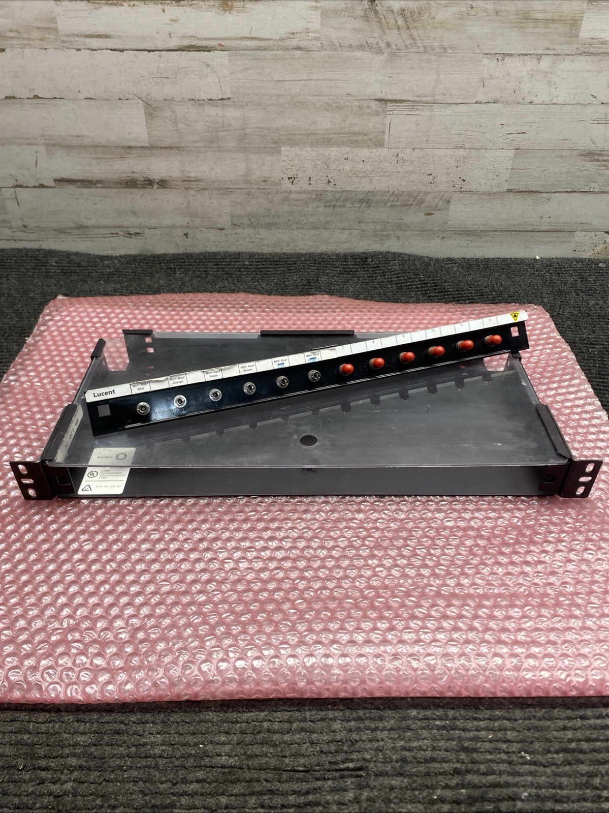Used Lucent 600A2 Shelf Fiber Enclosure 12 Port