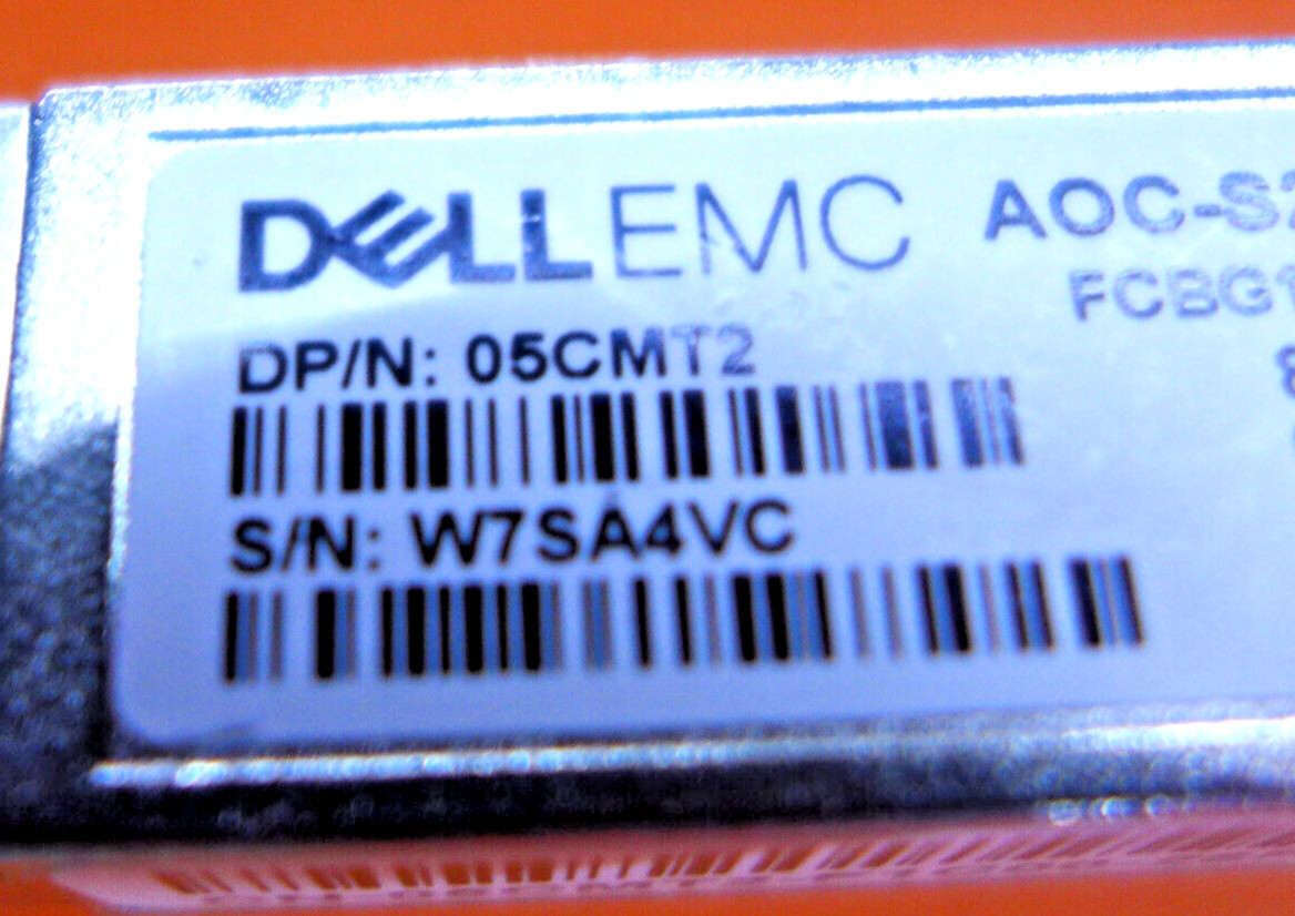 Genuine Dell 10M 25G SFP28 Fiber Optic Cable 5CMT2