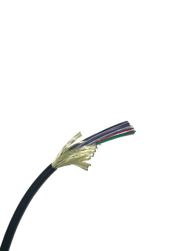 500ft 24 Strand Singlemode Indoor/Outdoor SMF-28 Riser Rated Fiber Optic Cable