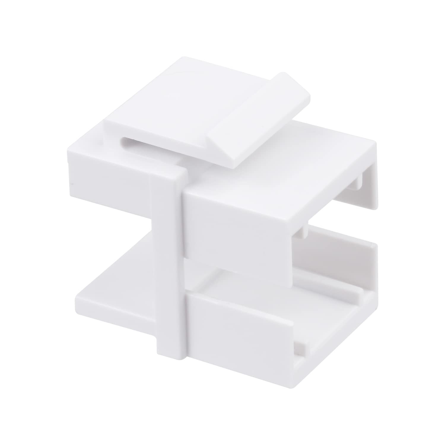 12 PCS Fiber Optic Coupler Keystone Jack Wall Plate Insert Fits LC/SC Duplex