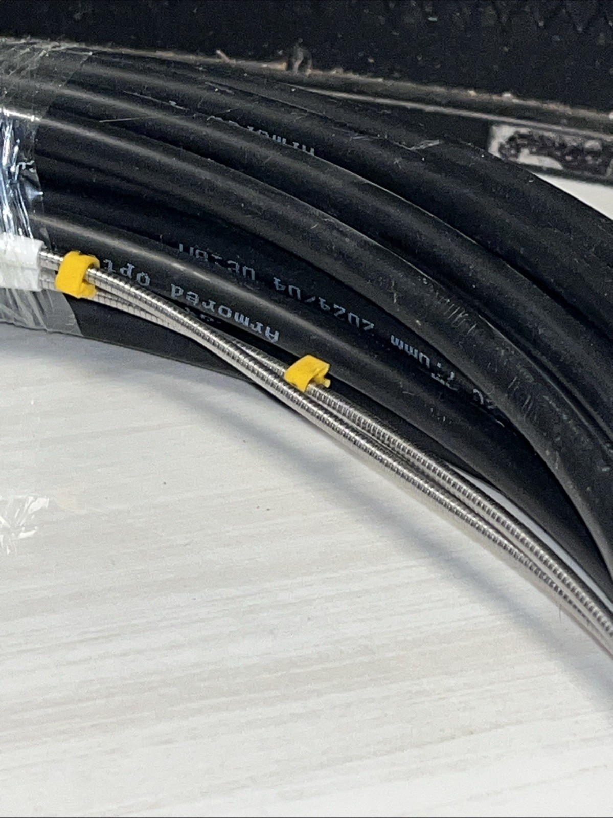 3 QTY! BULK LOT- 20M Round Cord Duplex Fiber Optic Patchcrd Cord Jumper G657A1