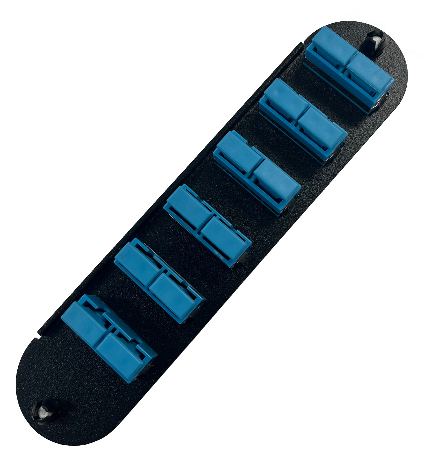 SC/UPC Duplex Fiber Connector Panel (6 PACK)