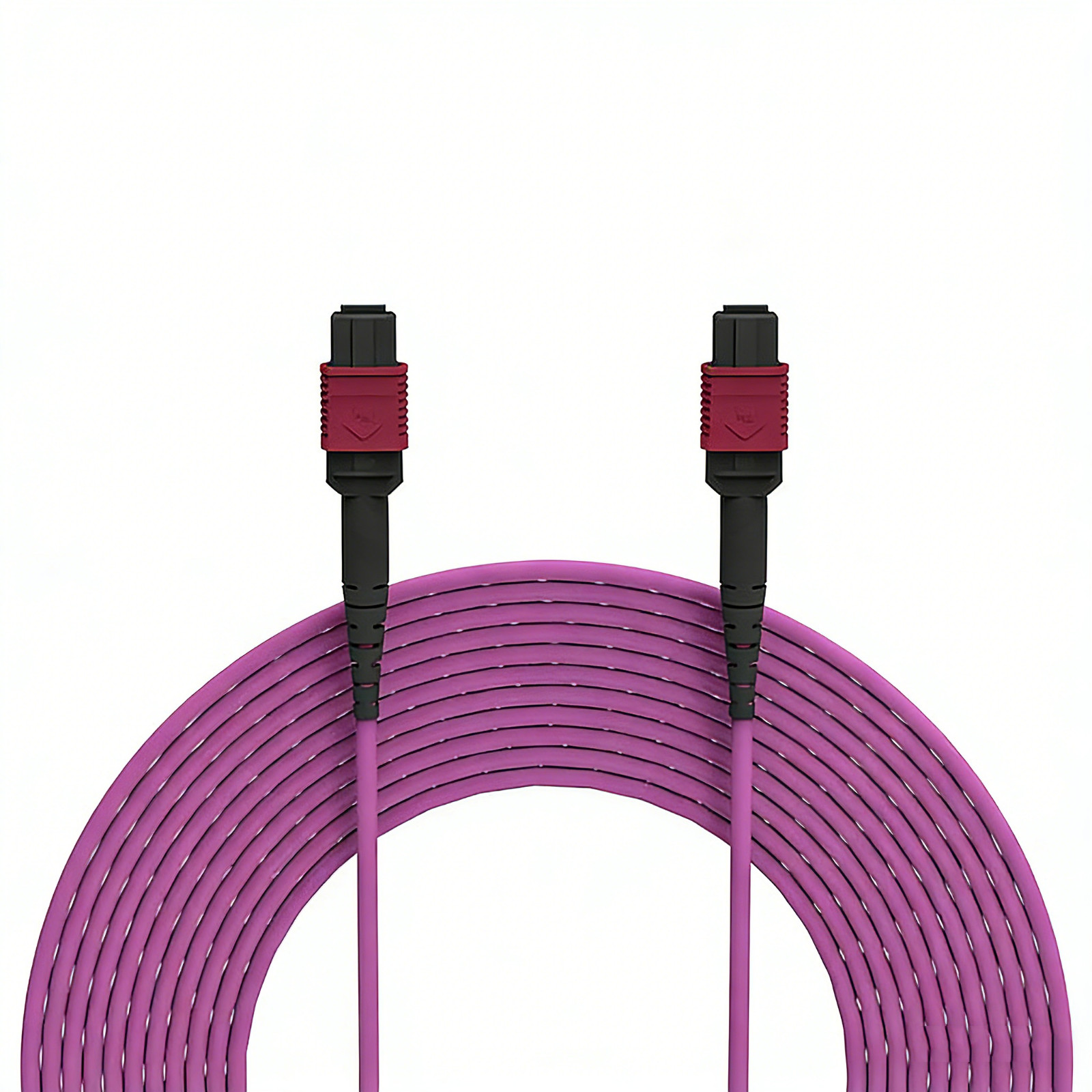 MTP MPO 24 Core OM4 Multimode Patch Cable 50/125 Type B LSZH Fiber Optic Jumper