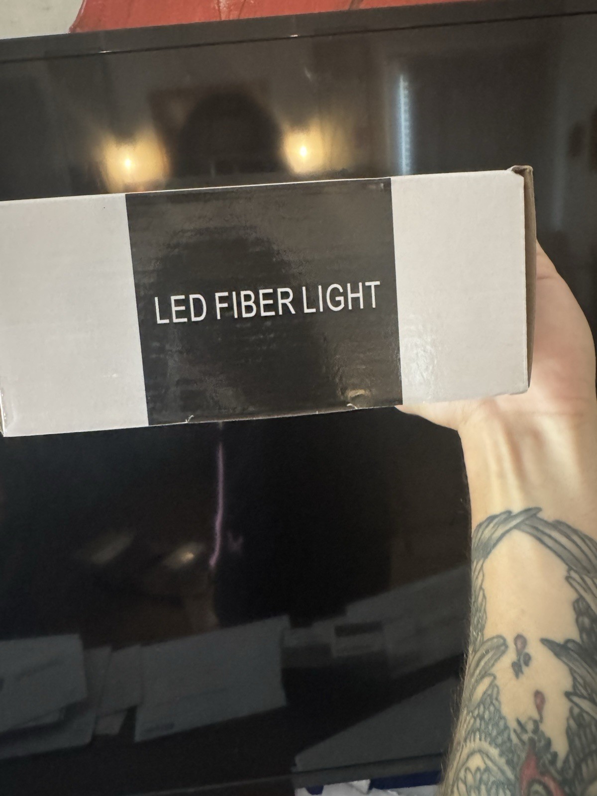 200 piece RGBW LED Fiber Optic Optical Fiber Cable Multi-Strand Clear Raw Fiber