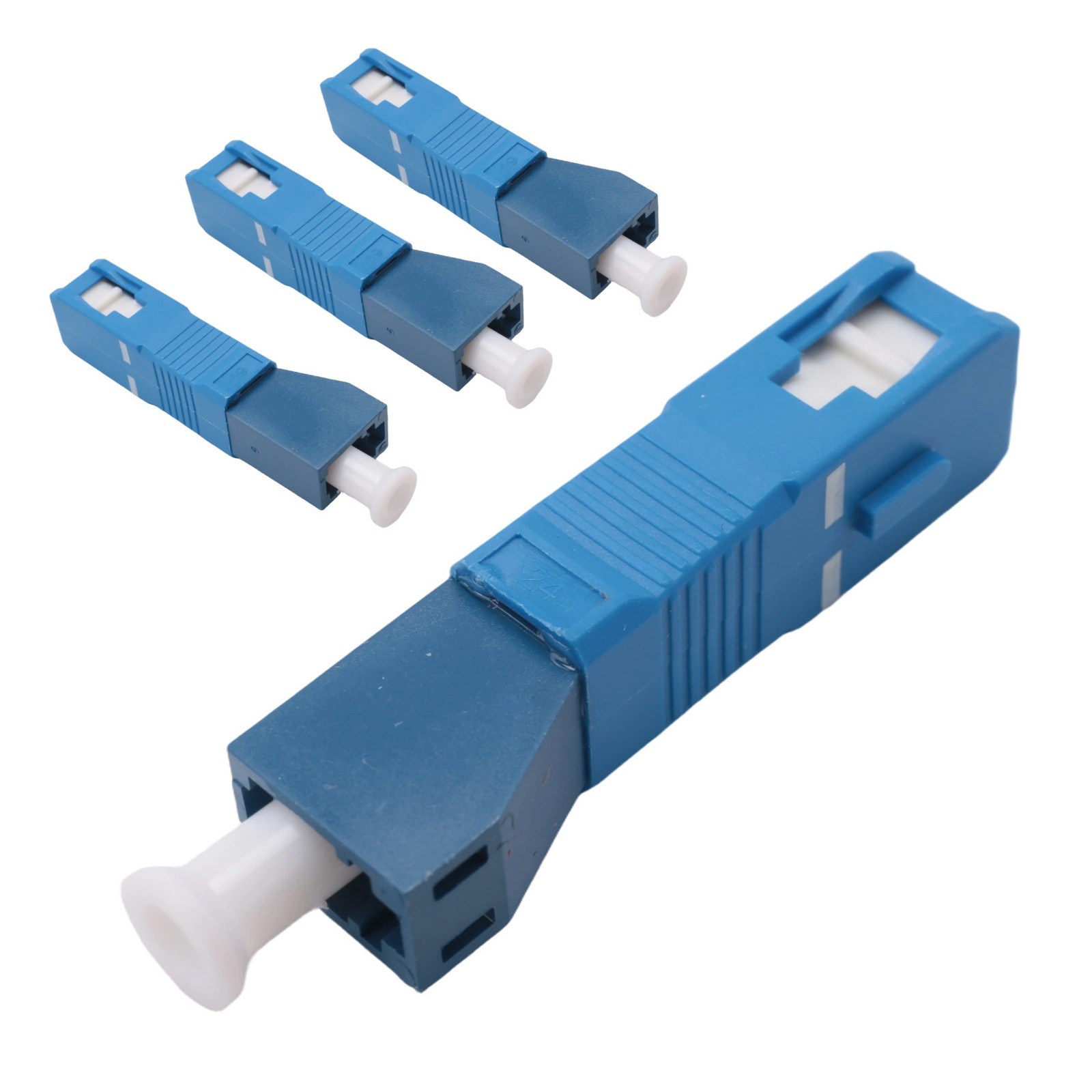 4 Pack Single Mode 9/125Um SC/UPC Male to LC/UPC Female Optical Fiber1716