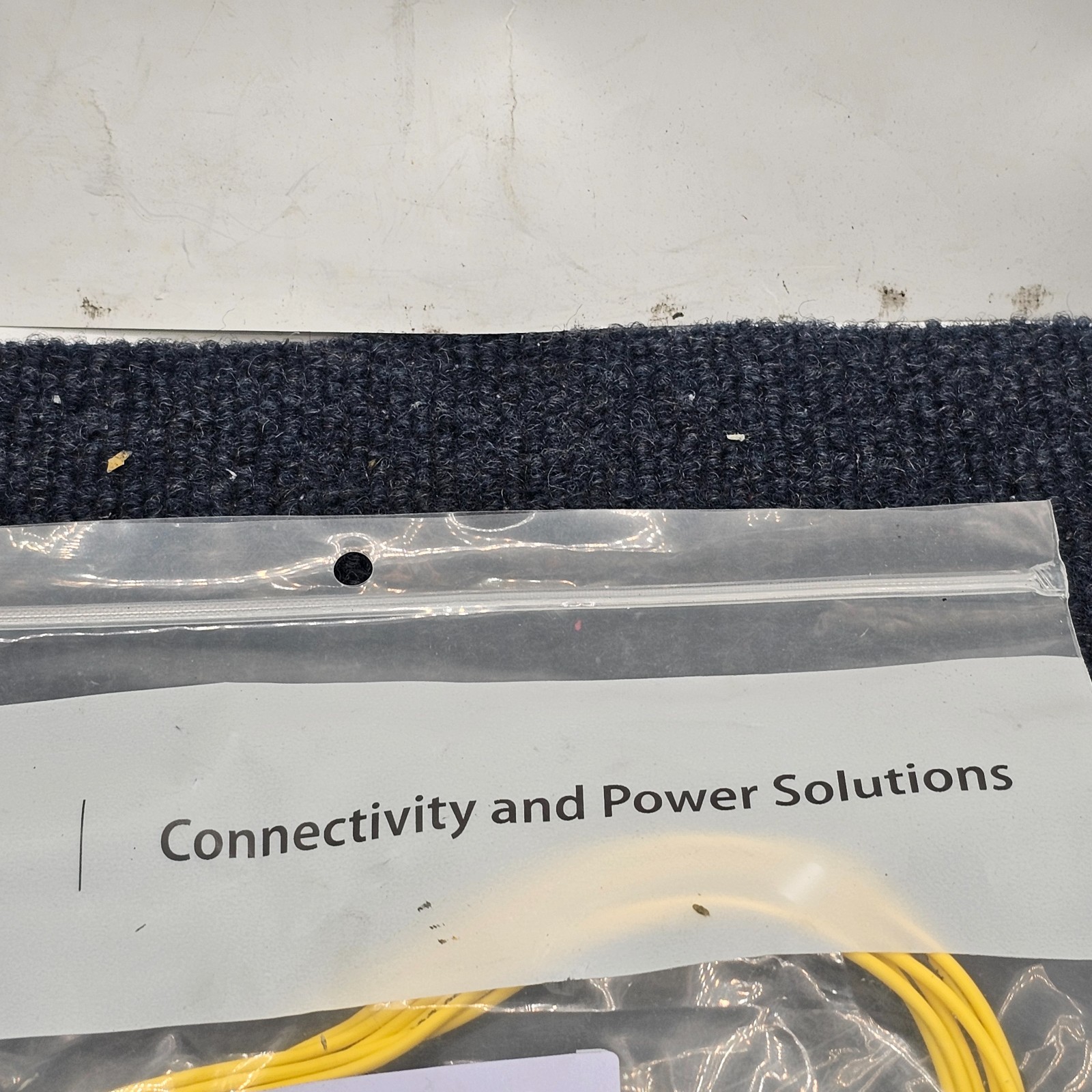 (QTY 2) FS SMLCSX: OS2 9/125 Single Mode Fiber Patch Cable 3M