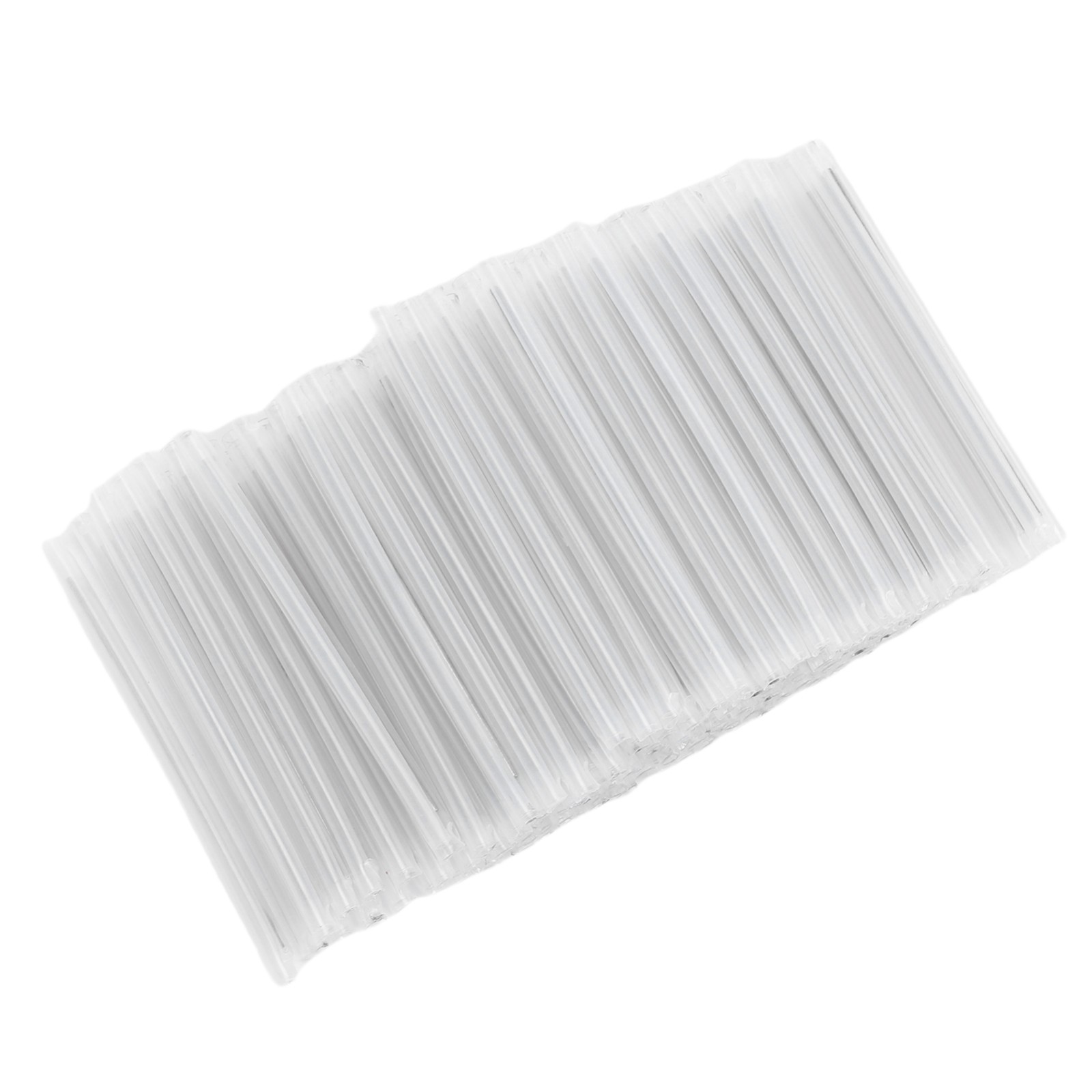 200 Pcs Fiber Optic Fusion Splice Sleeve 60mm Length PE EVA Clear Bare Fiber