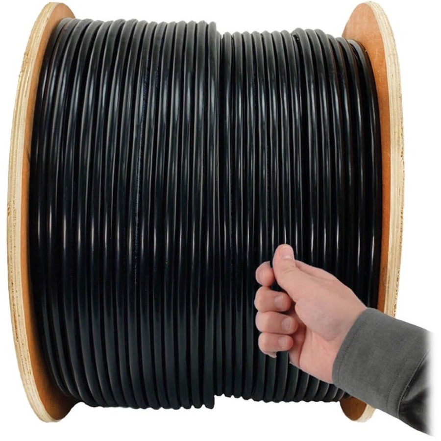 Tripp Lite N02201KBK 1000ft Cat5e Bulk Cable 350MHz Black
