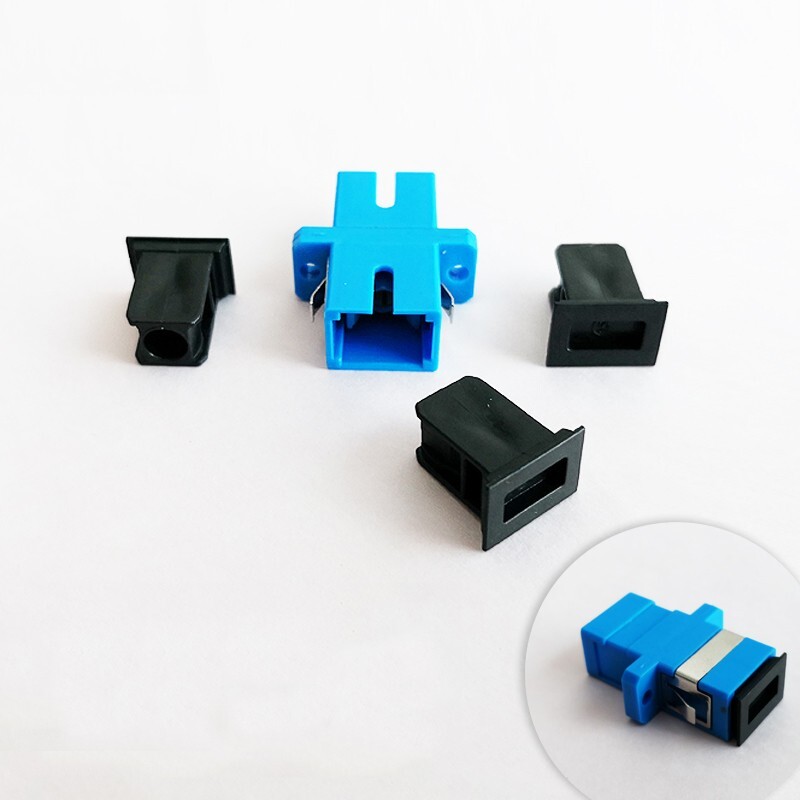 FC/SC/LC Flange Coupler Adapter Dust Cover Duplex LC FC/SC/ST/LC Jumper Dust Cap