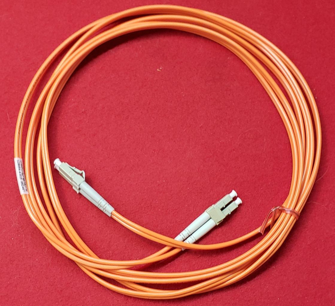 Duplex MM Fiber Optic Cable 3M LC LC PVC – Free S&H
