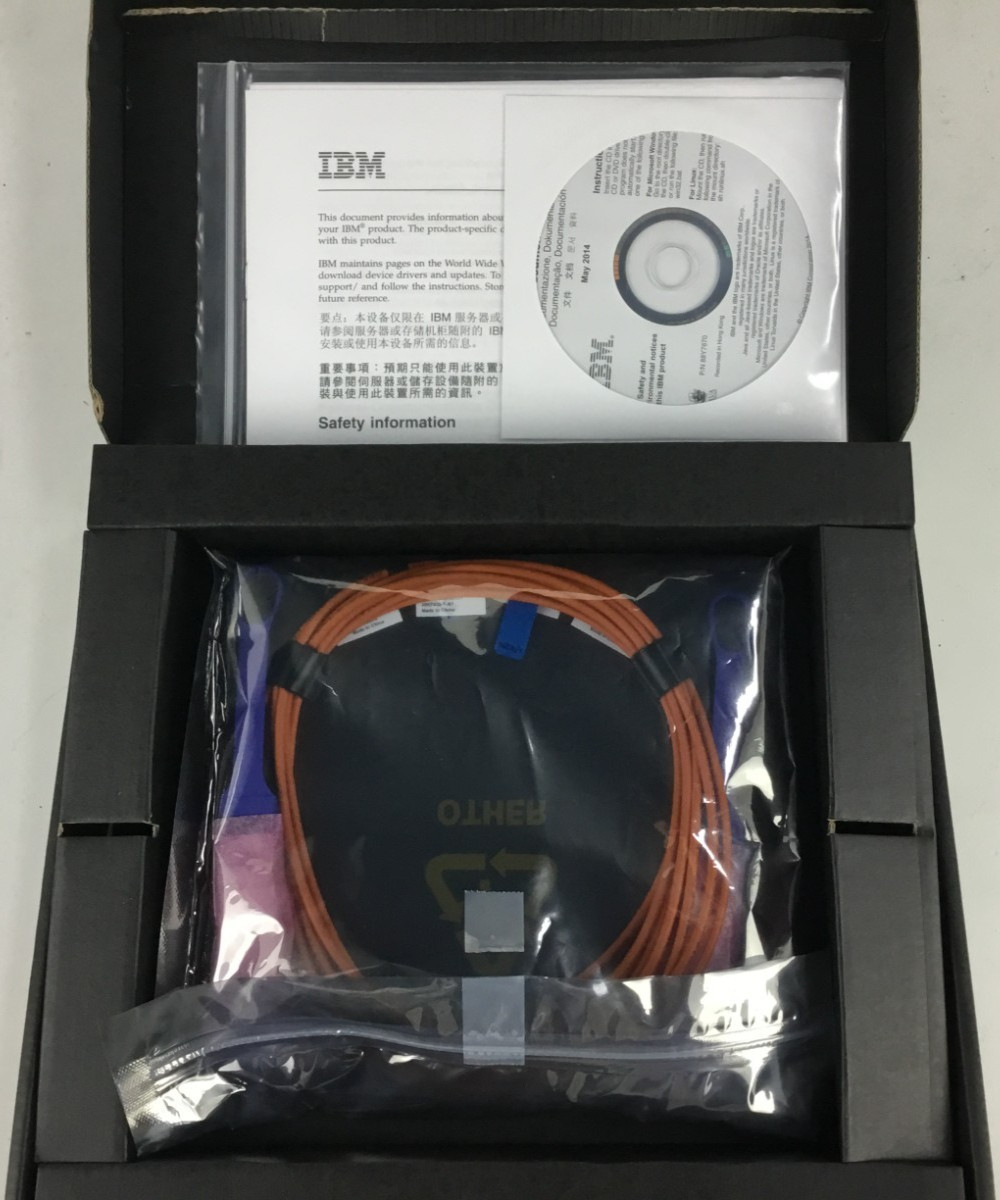 LOT OF 3x Mellanox 00KF008 5m Active Fiber Cable NEW OPEN BOX