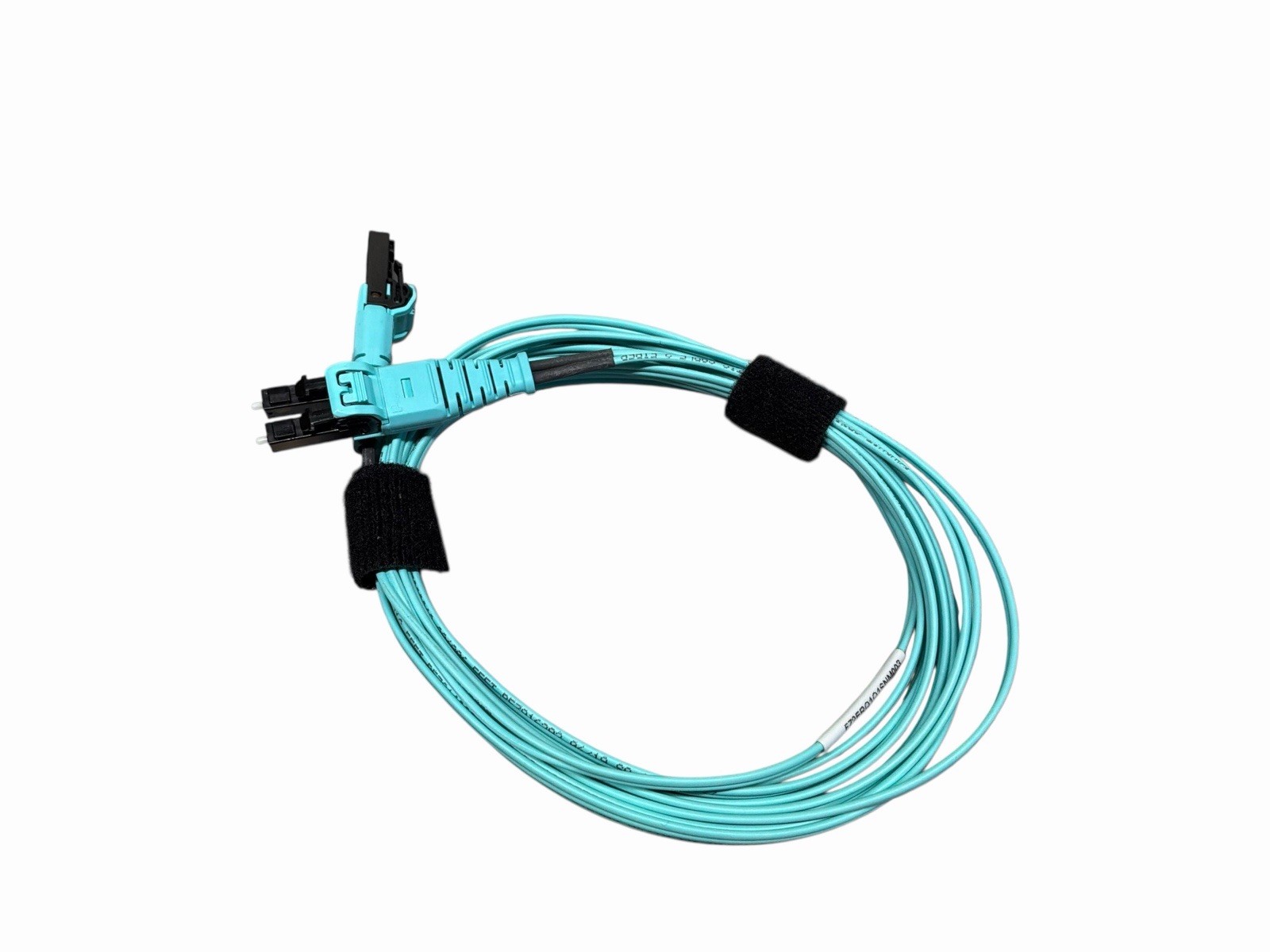 Panduit FZ2ERQ1Q1SNM003 3 Meter 2-Fiber LC Push Pull Patch Cord Riser Aqua